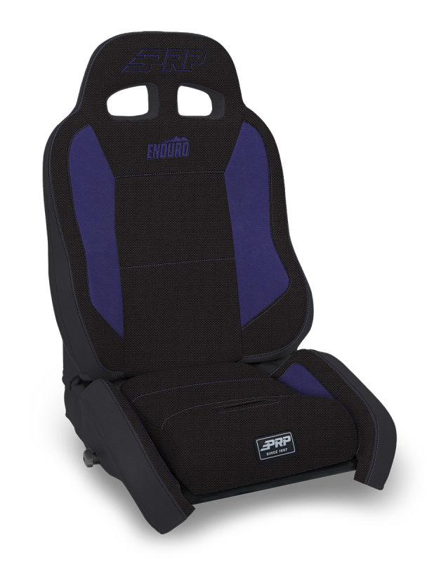 PRP Seats PRP EnduroCrawl Reclining Suspension Seat - Black/Purple Tweed - Passenger