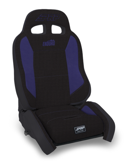 PRP Seats PRP EnduroCrawl Reclining Suspension Seat - Black/Purple Tweed - Passenger