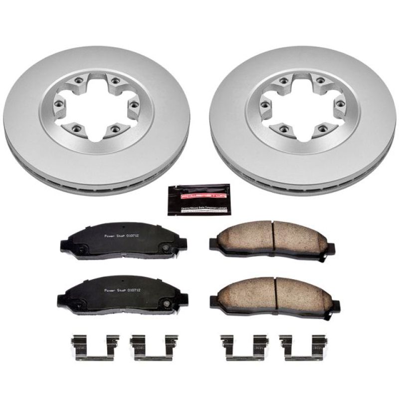 PowerStop Power Stop 04-08 Chevrolet Colorado Front Z17 Evolution Geomet Coated Brake Kit