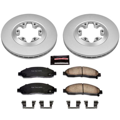 PowerStop Power Stop 04-08 Chevrolet Colorado Front Z17 Evolution Geomet Coated Brake Kit