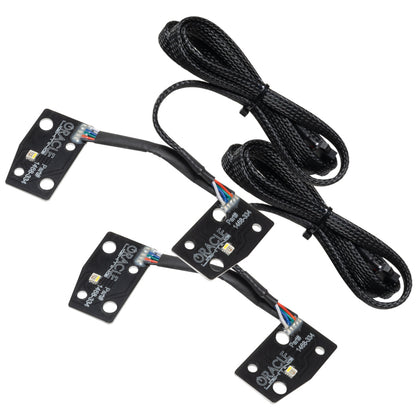 ORACLE Lighting Oracle 2021 Ford Bronco DRL Upgrade w/ Halo Kit - ColorSHIFT w/ 2.0 Controller