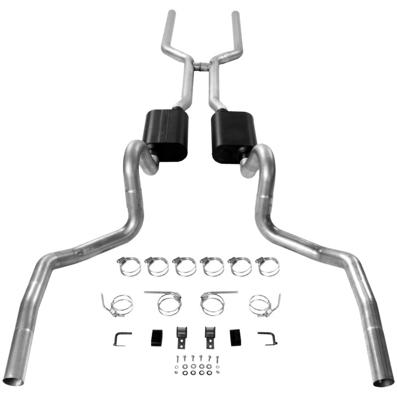 Flowmaster 68-72 GM A-BODY 3.0in. American Thunder Crossmember-Back Exhaust System