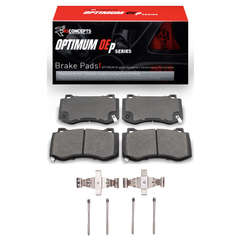 R1 Concepts R1 05-23 Chrysler 300 Front Optimum OE Brake Pads & Hardware Kit