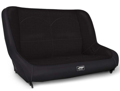 PRP Seats PRP Jeep CJ7/YJ Low Back Rear Bench - Black