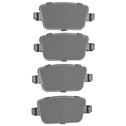 DFC 07-12 Ford Focus RS (Mexico) Rear Euro 5000 Ceramic Brake Pads