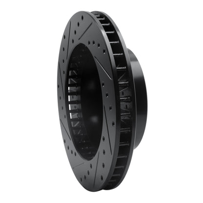 R1 Concepts R1 63-82 Chevrolet Camaro Front/Rear Right Drilled & Slotted Black Brake Rotor