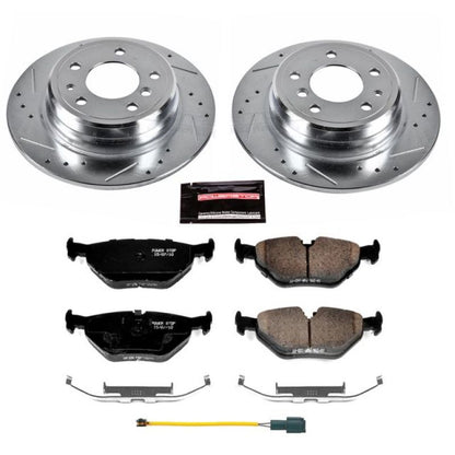 PowerStop Power Stop 1989 BMW 525i Rear Z23 Evolution Sport Brake Kit