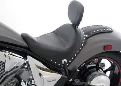 Mustang Motorcycle Mustang 10-21 Honda Fury Fender Bib w/Studs - Black
