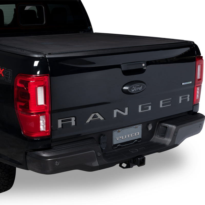 Putco 19-20 Ford Ranger - Black Platinum Tailgate Letters RANGER