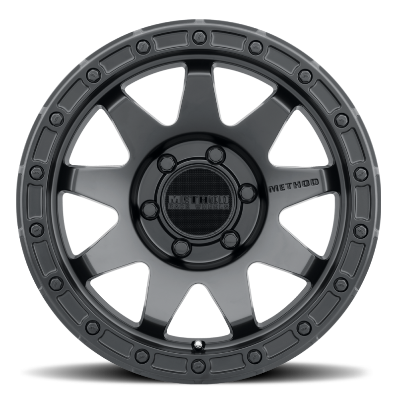 Method Wheels Method MR317 17x9 -12mm Offset 6x5.5 106.25mm CB Matte Black Wheel