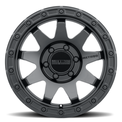 Method Wheels Method MR317 17x9 -12mm Offset 6x5.5 106.25mm CB Matte Black Wheel