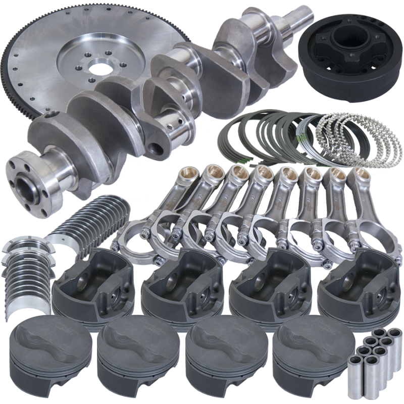 Eagle Ford 302 3.400in Crank 5.400in I-Beam Rods 4.030in Pistons 157 Tooth FW Balanced Assembly