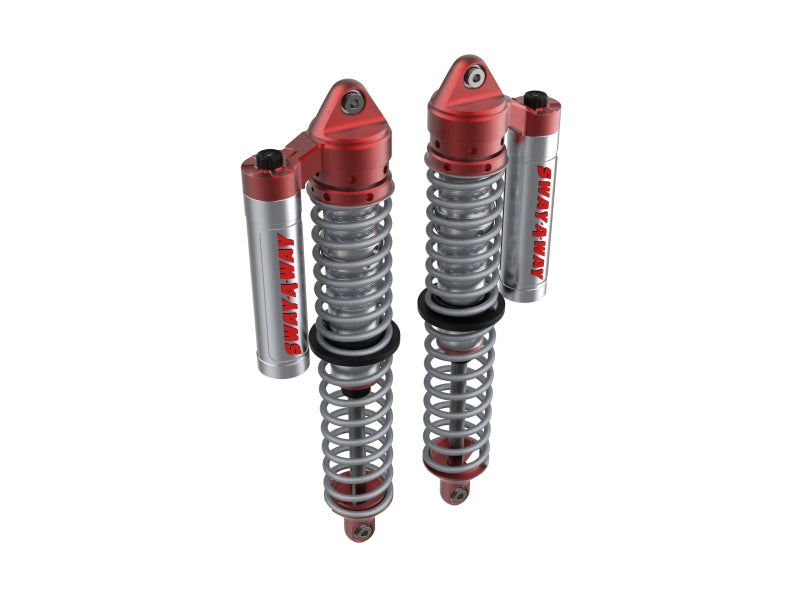 aFe 14-16 Polaris RZR 925/1000cc Sway-A-Way 2.5 Front Coilover Kit w/ PB Reservoirs and Comp Adj