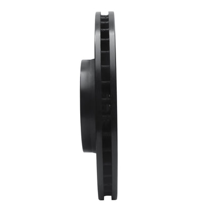 R1 Concepts R1 07-18 Land Rover Range Rover Evoque Front Right Drilled & Slotted Black Brake Rotor