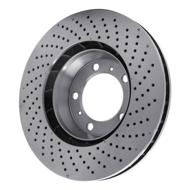 DFC 99-23 Porsche 718 Cayman Left Front Drilled Brake Rotor