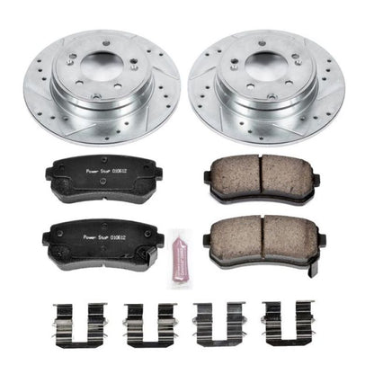 PowerStop Power Stop 2015 Hyundai Sonata Rear Z23 Evolution Sport Brake Kit
