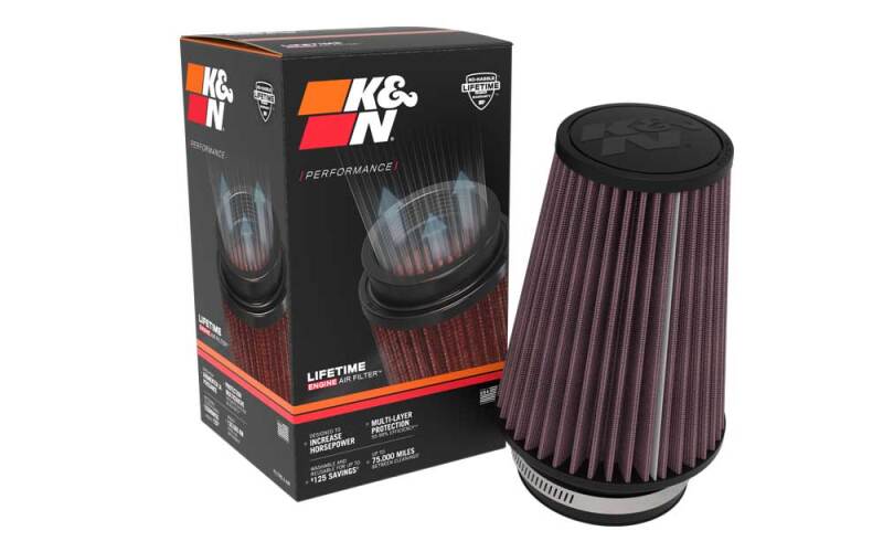 K&N Engineering K&N Universal Clamp-On Air Filter