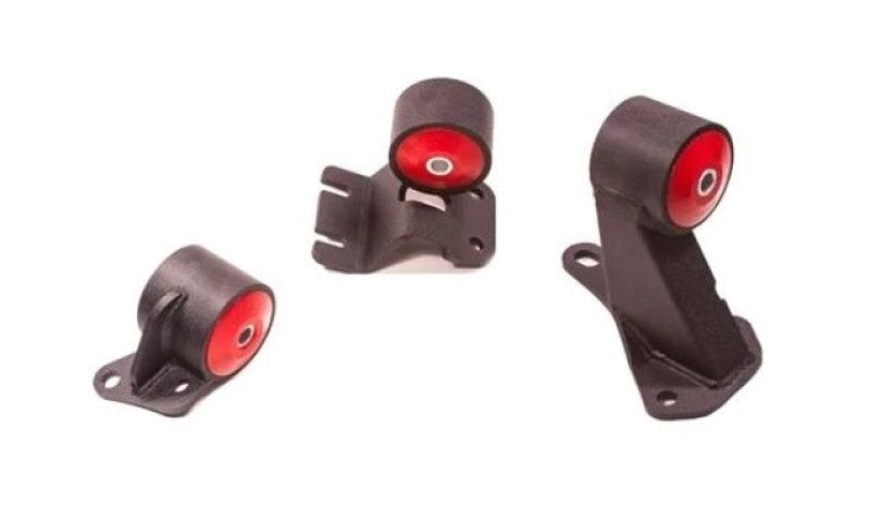 Innovative Mounts Innovative 90-93 Integra B-Series Black Steel Mounts 95A Bushings (Auto to Manual Hydro)