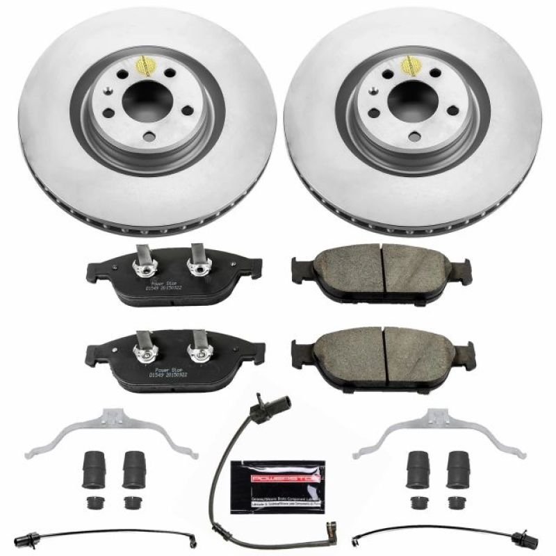 PowerStop Power Stop 12-16 Audi A6 Quattro Front Z23 Evolution Sport Coated Brake Kit