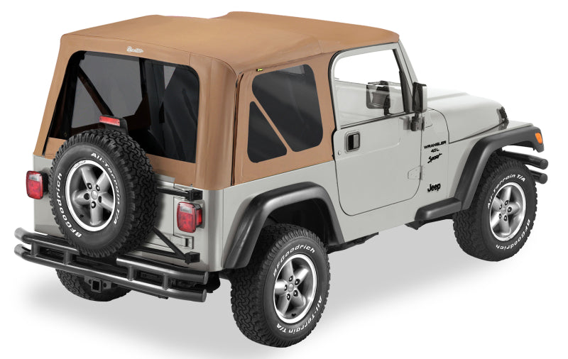 Bestop A-Top For OEM - 97-02 Jeep Wrangler TJ Replace (Spice Tinted Windows No Door Skins Included)