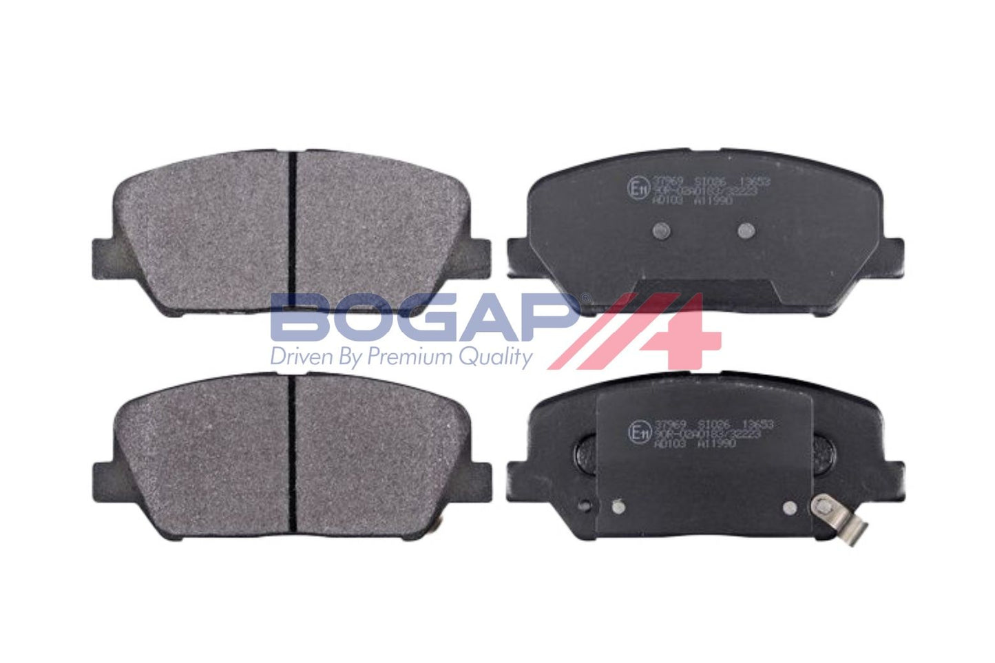 BOGAP Y8210228 Brake Pad Set, Disc Brake | ML Performance Car Parts