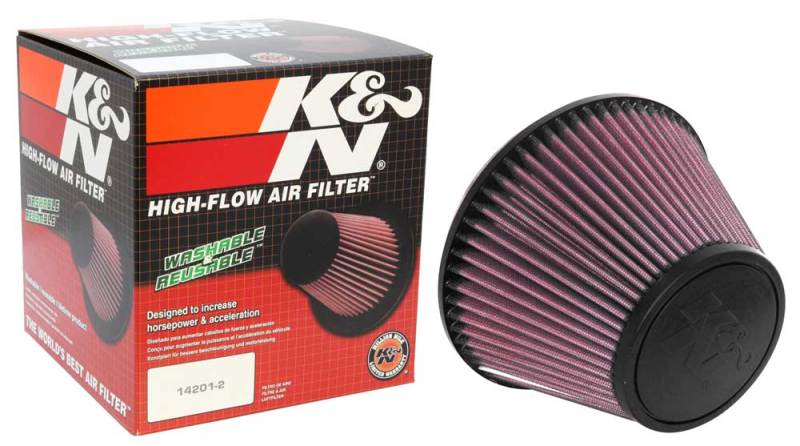 K&N Engineering K&N Universal Clamp-On Air Filter 6in FLG / 7-1/2in B / 4-1/2in T / 5in H