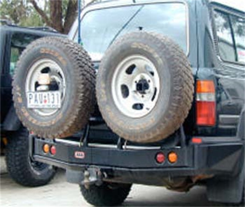 ARB W/Carrier Rear Step Towbar Rhs Blk 80 Series