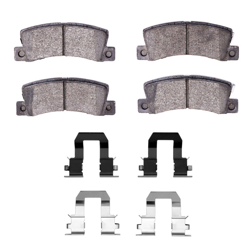 DFC 94-97 Toyota Celica Rear 4000 HybriDynamic Brake Pads and Hardware Kit