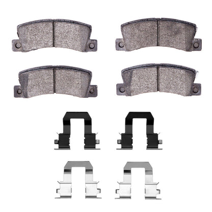 R1 Concepts R1 94-97 Toyota Celica Rear Performance Sport Pads & Hardware Kit