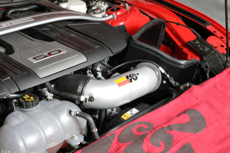 K&N Engineering K&N 2018 Ford Mustang GT V8 5.0L F/I Typhoon Air Intake