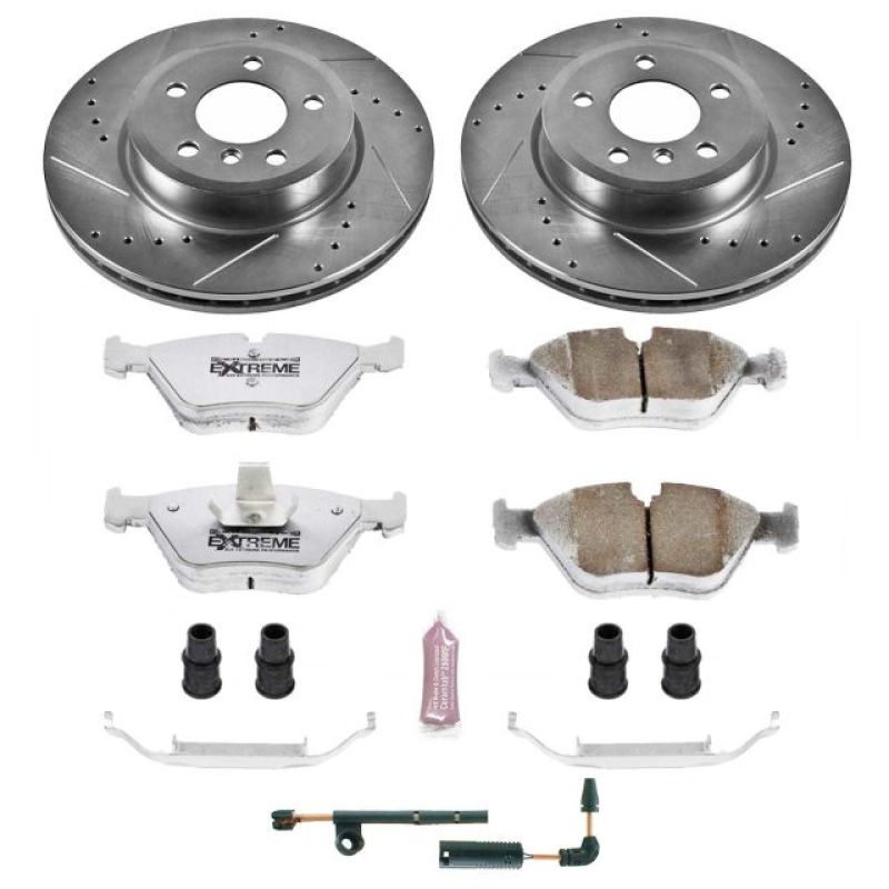 PowerStop Power Stop 04-10 BMW X3 Front Z26 Street Warrior Brake Kit