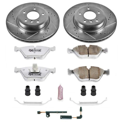 PowerStop Power Stop 04-10 BMW X3 Front Z26 Street Warrior Brake Kit