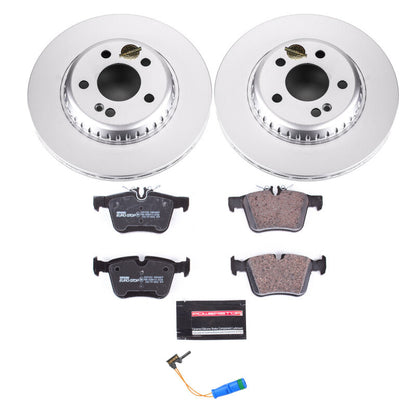 PowerStop Power Stop 2018 Mercedes-Benz C350e Rear Euro-Stop Brake Kit