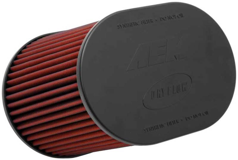 AEM Induction AEM 4.00 in Dryflow Air Filter Oval 9.00 in Element