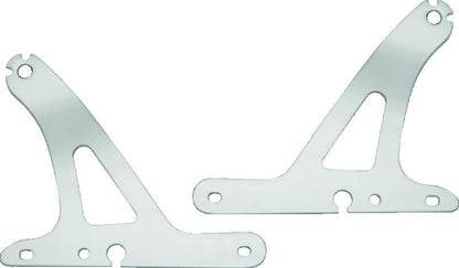 Kuryakyn Fixed Mounts Multi-Purpose Driver & Passenger Backrest 04-22 XL Models Chrome
