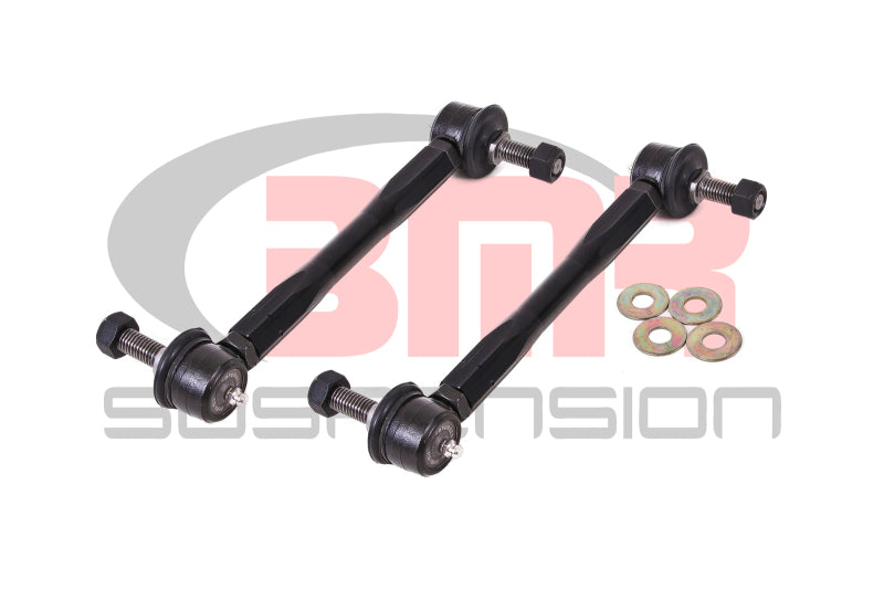 BMR Suspension BMR 15-17 S550 Mustang Front Sway Bar End Link Kit - Black