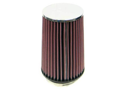 K&N Engineering K&N Universal Chrome Filter 3 1/2 inch FLG / 5 1/2 inch Bottom / 4 1/2 inch Top / 8 inch Height