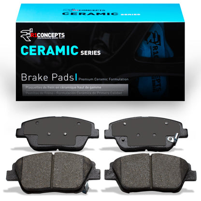 R1 Concepts R1 09-16 Hyundai Sonata Front R1 Ceramic Brake Pads