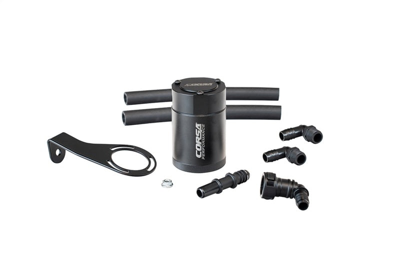 CORSA Performance Corsa 2021-2025 Ford Bronco 2.3L Aluminum Oil Catch Can