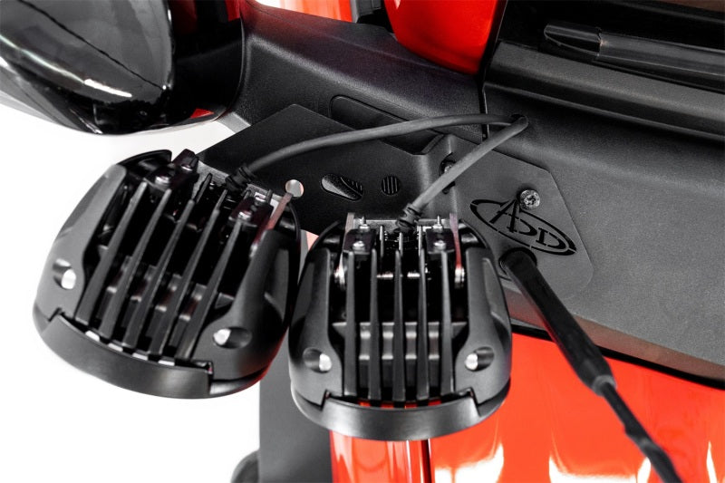 Addictive Desert Designs21-23 Ford Bronco/Raptor Dual Ditch Light Brackets