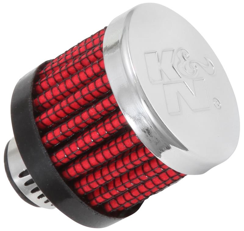 K&N Engineering K&N .315/.431 Flange 1 3/8 inch OD 1.5 inch H Clamp On Crankcase Vent Filter