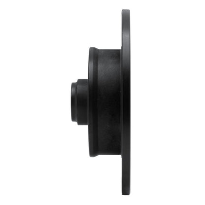 R1 Concepts R1 85-02 Volkswagen Cabrio Rear Left Drilled & Slotted Black Brake Rotor