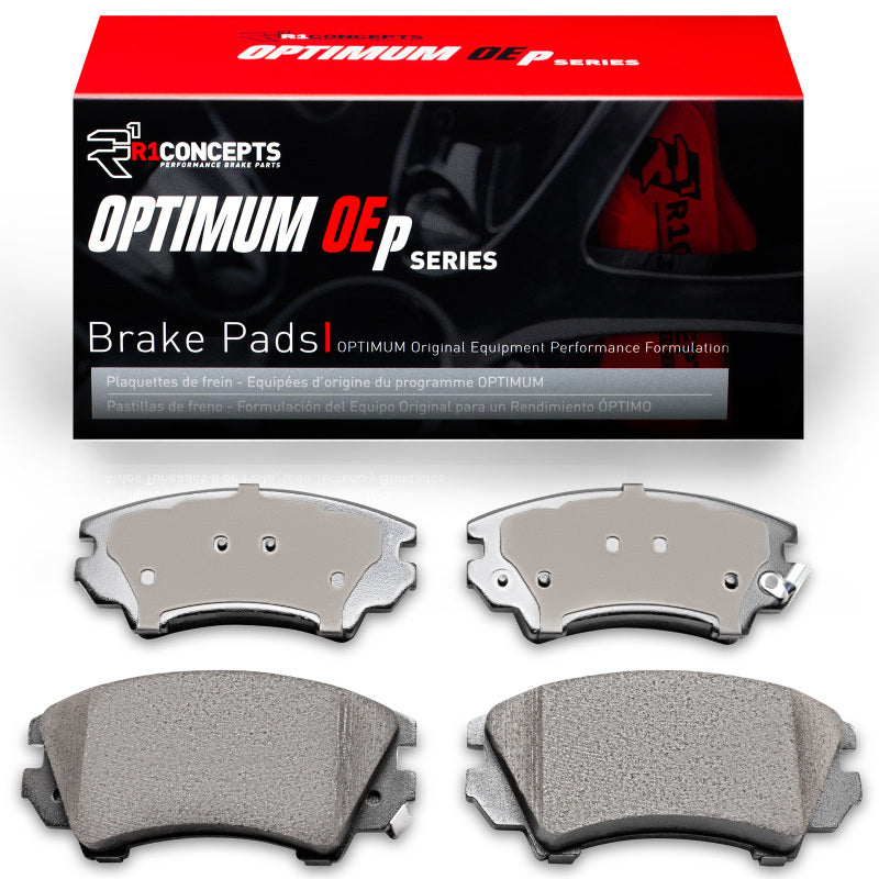 R1 Concepts R1 10-15 Chevrolet Camaro Front Optimum OE Brake Pads