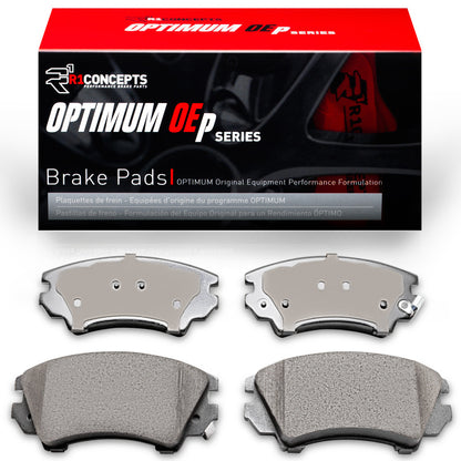 R1 Concepts R1 10-15 Chevrolet Camaro Front Optimum OE Brake Pads
