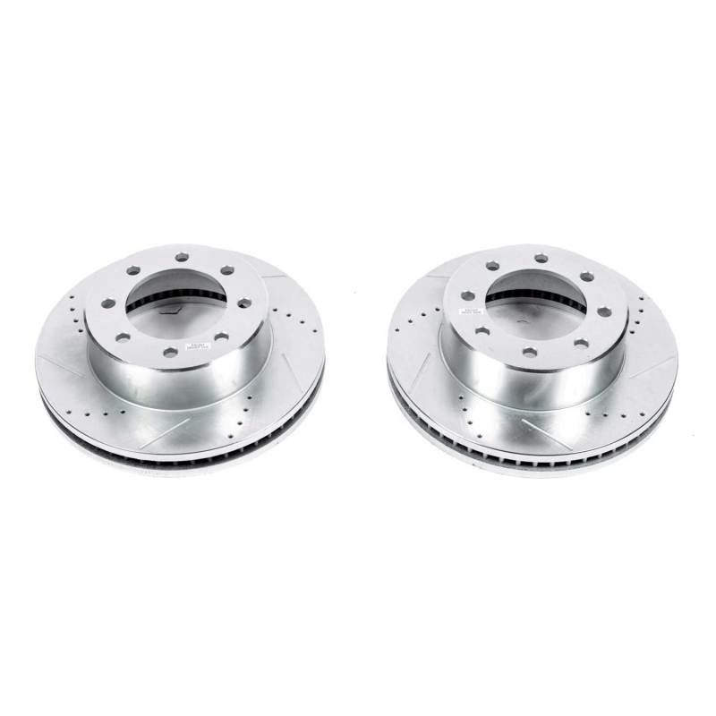 PowerStop Power Stop 19-22 Ram 3500 Rear Drilled & Slotted Rotor (Pair)
