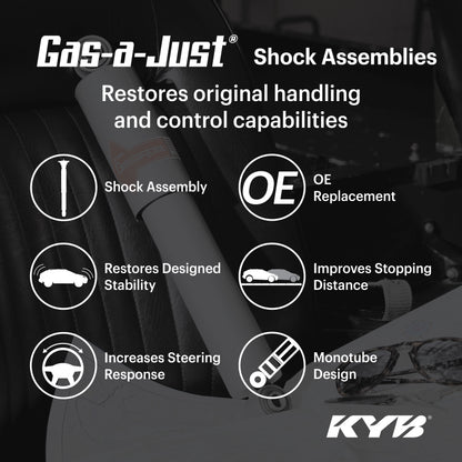KYB 13-15 Ford Escape Gas-A-Just Monotube Shock - Rear