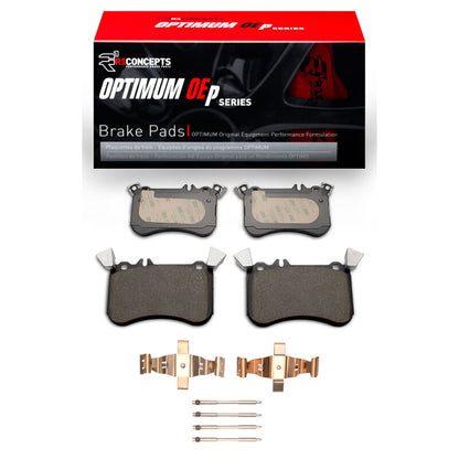 R1 Concepts R1 14-15 Mercedes-Benz CLA45 AMG Front Optimum OE Pads & Hardware Kit