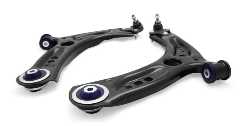 SuperPro 2015 Volkswagen Golf Rear Base Front Control Arm Lower Assembly Kit (Add. Positive Caster)