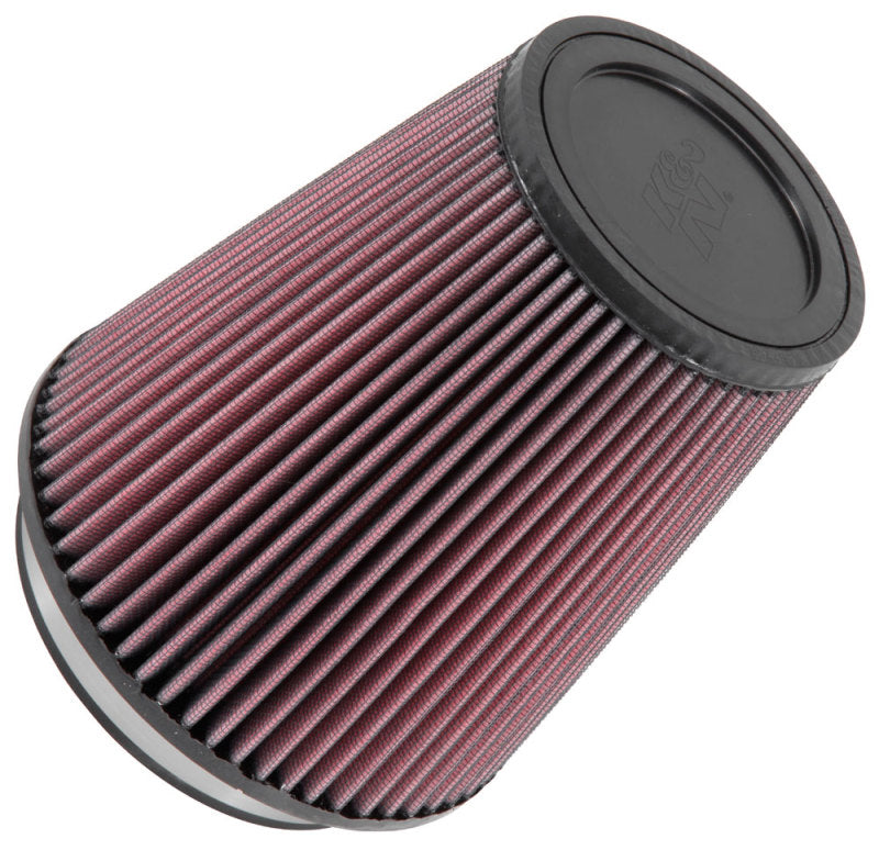 K&N Engineering K&N Filter Universal Rubber Filter 5 inch Flange 6 1/2 inch Base 4 3/8 inch Top 7 inch Height