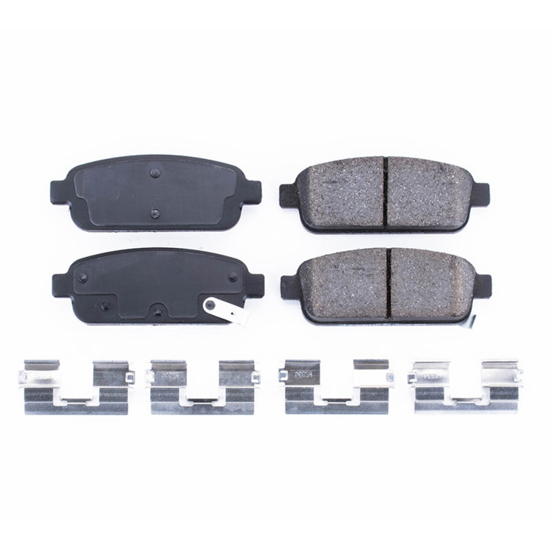 PowerStop Power Stop 16-19 Buick Cascada Rear Z17 Evolution Ceramic Brake Pads w/Hardware